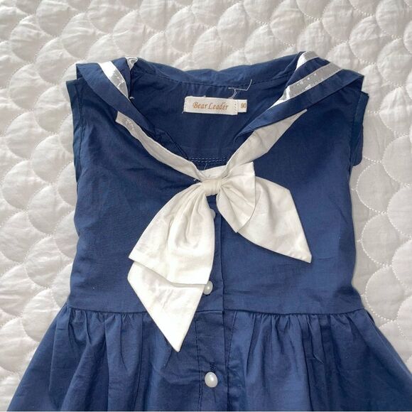 🚨 3 for $25 - NAUTICAL Sailor Dress - Picture 3 of 9